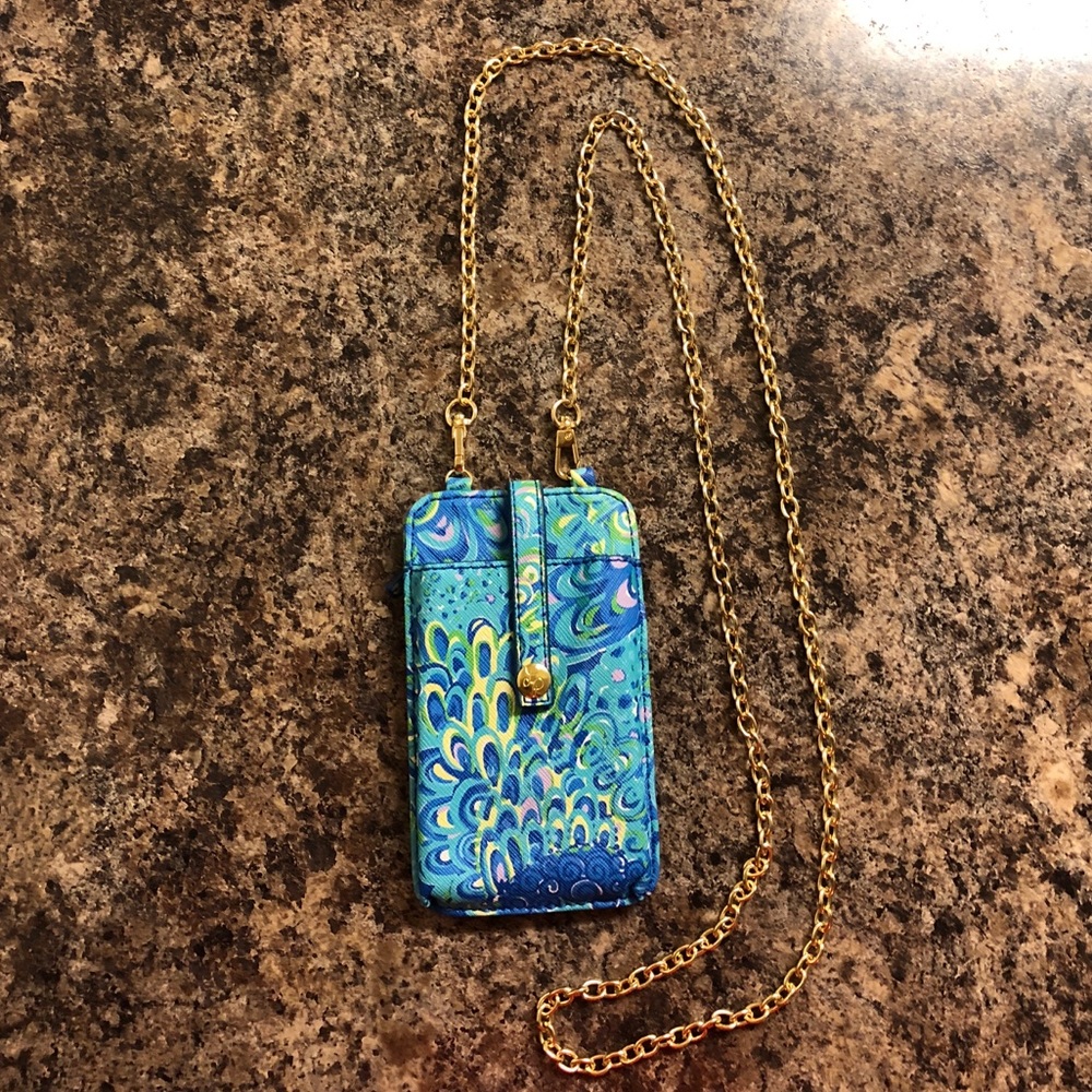 LP cell phone crossbody